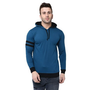 Fit Solid Hooded T-Shirt